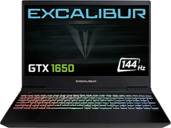 Casper Excalibur G770.1245-8EH0T-B i5-12450H 500GB GTX 1650 8 GB 15.6" Notebook KUTUSU AÇIK SIFIR