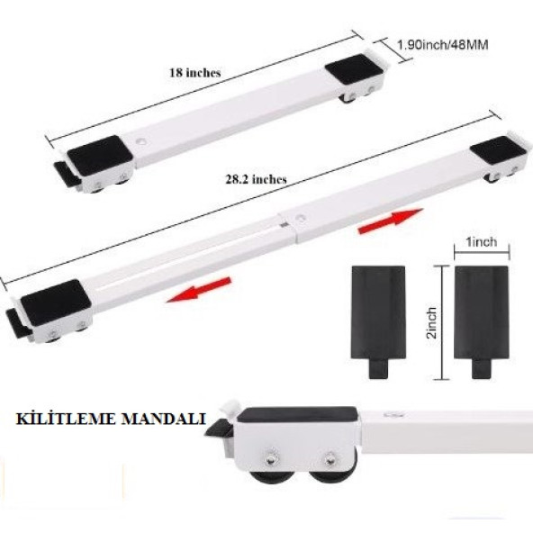 BEYAZ EŞYA MOBİLYA ÇEKME&SÜRME&TAŞIMA  ÇEKSÜRÜ - 4