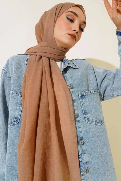 Elegant Serisi Nohut Şal -51 ürün görseli 1