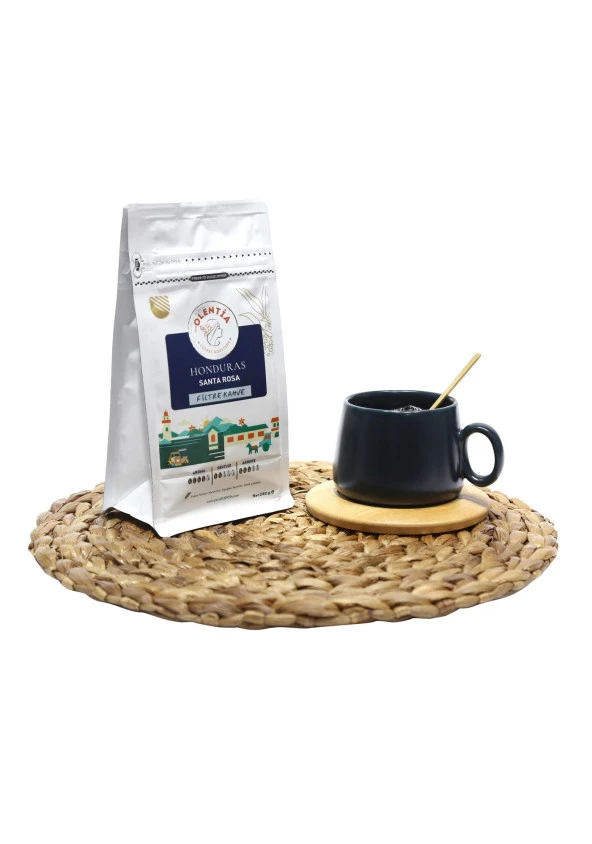 Pure OLENTİA HONDURAS Santa Rosa Filtre Kahve 250 Gr (ÇEKİRDEK)
