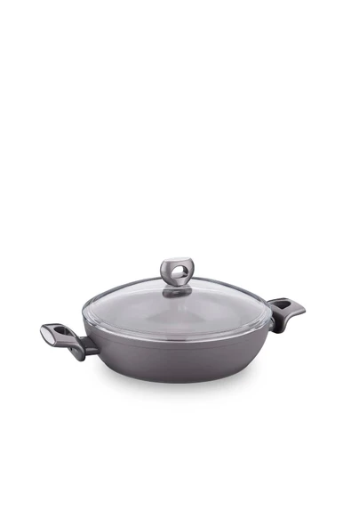 Korkmaz A3933 Nora Seramik Kısa Tencere 24x5,8 Cm ürün görseli