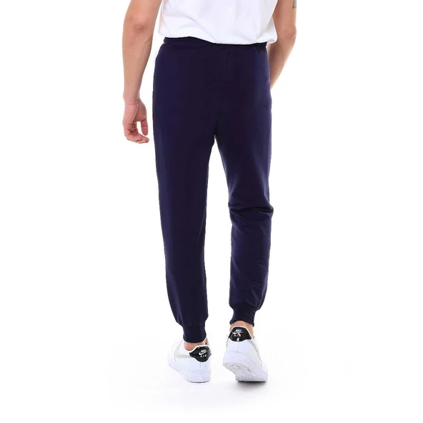 Erkek Tek Alt Eşofman Manşetli Lacivert 1070 - Resim 4