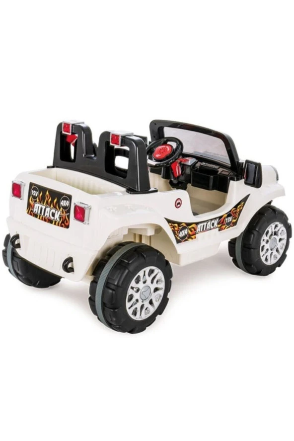 PİLSAN Pilsan Attack Çift Kişilik Kumandalı Akülü Jeep - 2