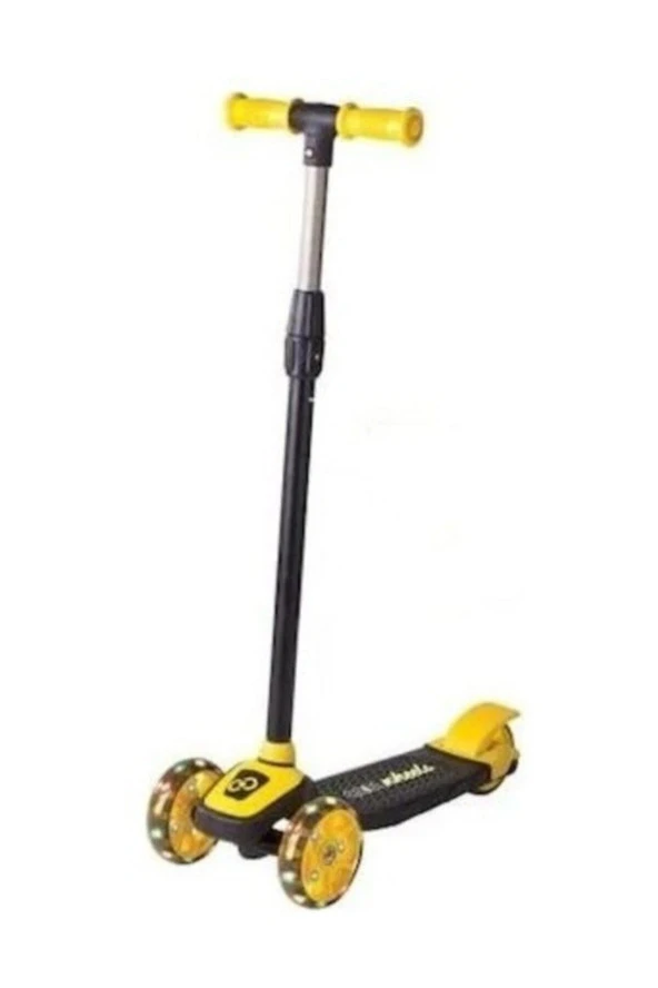 Furkan Scooter Cool Wheels Twist Işıklı Sarı ürün görseli
