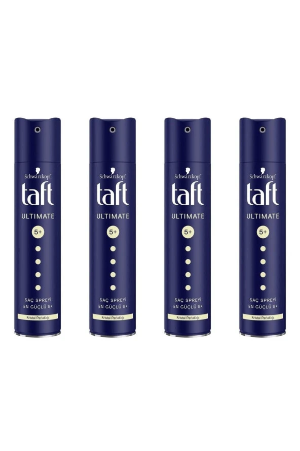 Taft Ultimate Saç Spreyi 250 ml 4 Adet