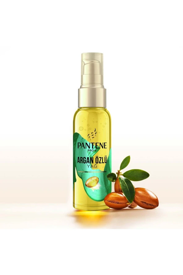 Pantene Doğal Sentez Saç Bakım Serum Argan Yağ Elixir 100 ml 2 Adet - 2