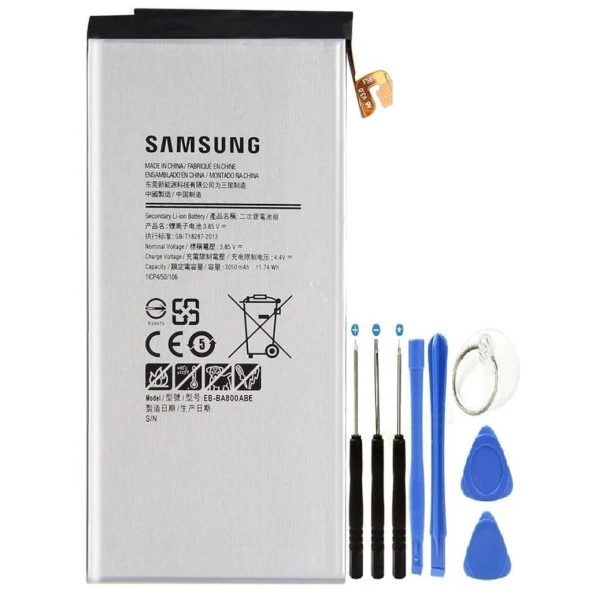 Samsung A8 A800 Uyumlu Pil Batarya + Tamir Seti 3050 Mah