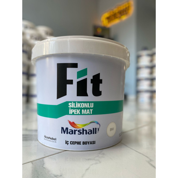 MARSHALL FİT SİLİKONLU İPEK MAT BOYA 20 kg (silinebilir)