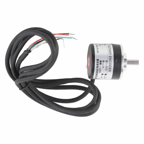 E38S6G5-1000Z-G24N 1000 Pals Optik Enkoder DC 5V/24V Rotary Döner Encoder, AB 2 Fazlı Motor - 6
