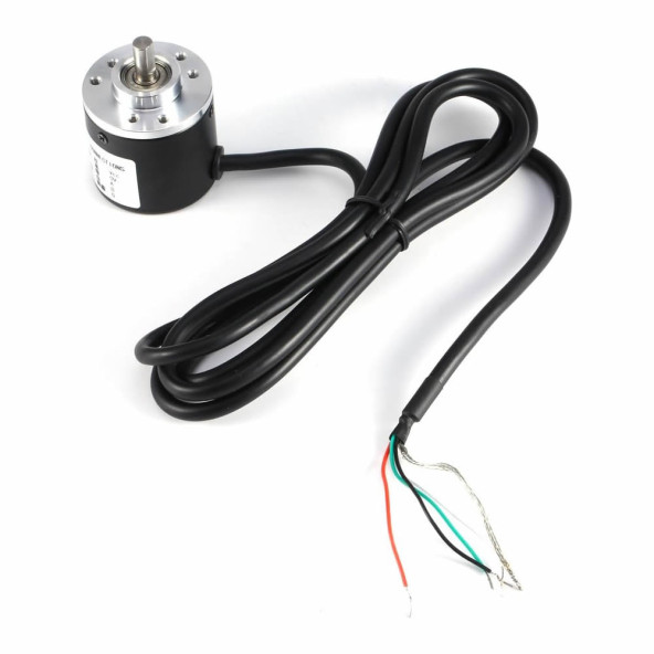 E38S6G5-1000Z-G24N 1000 Pals Optik Enkoder DC 5V/24V Rotary Döner Encoder, AB 2 Fazlı Motor - 7