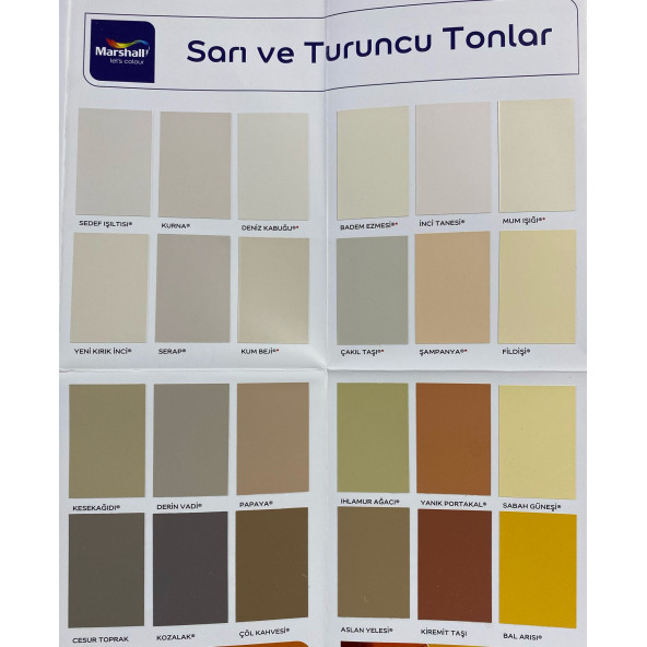 Marshall FİT SİLİKONLU İPEK MAT BOYA (silinebilir) 3,5 KG - 2