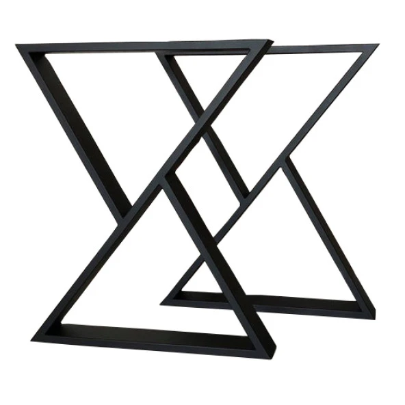 Ağaç Masa Ayakları Metal Ayak Metal Masa Ayağı ürün görseli 1