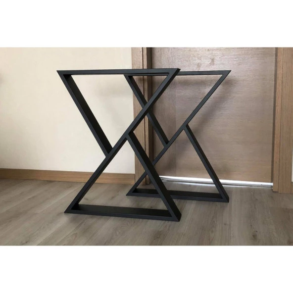 Ağaç Masa Ayakları Metal Ayak Metal Masa Ayağı - Resim 3