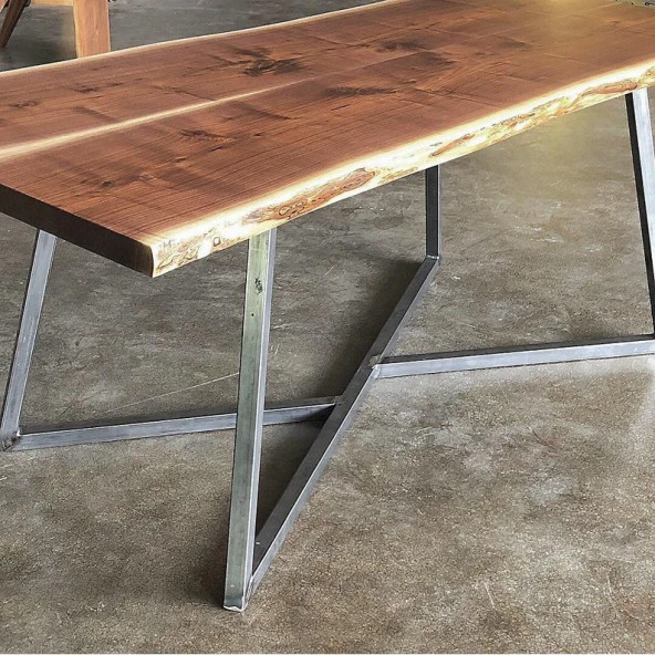 Uzun Mobilya Ayağı Epoksi Masa Ayağı Ofis Masası Ayağı - Resim 5