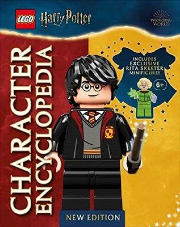 LEGO Harry Potter Character Encyclopedia New Edition with Rita Skeeter Minifigure