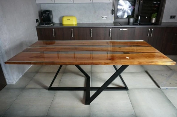 Çapraz Masa Ayağı Yemek Masası Ayağı Mutfak Masası - 3