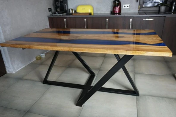 Çapraz Masa Ayağı Yemek Masası Ayağı Mutfak Masası - 6