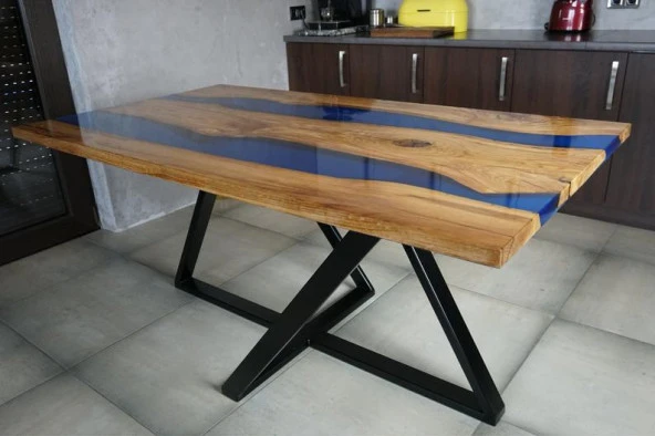 Çapraz Masa Ayağı Yemek Masası Ayağı Mutfak Masası - 7