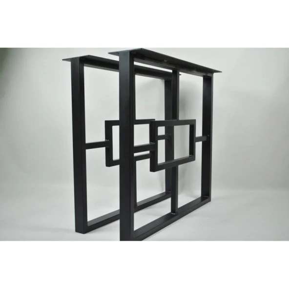 Masa Ayakları Ahşap Metal Masa Ayağı Kare Masa Ayağı - Resim 2