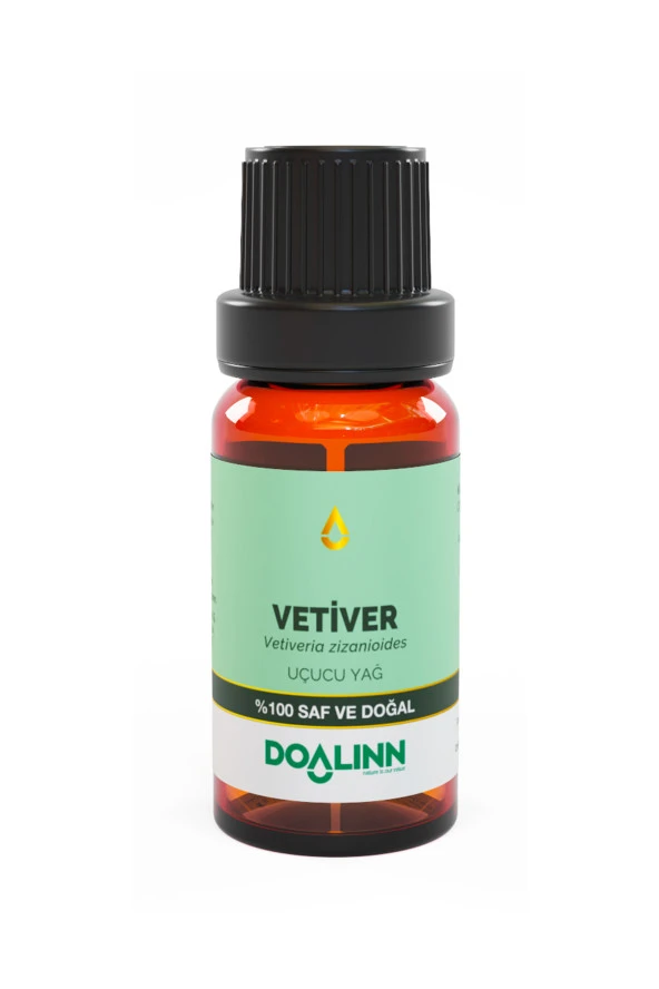 Vetiver Uçuçu Yağı (Vetiveria zizanoides) 5 ml.