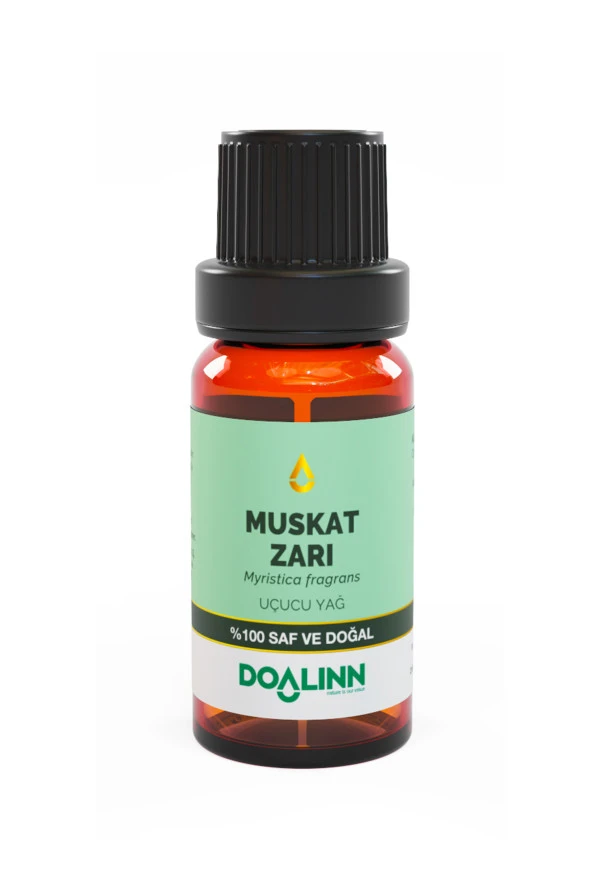 Muskat Zarı Uçucu Yağı (Myristica fragrans) 10 ml. - 1