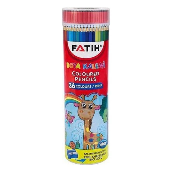 Fatih Metal Tüp Kuru Boya 36 Renk