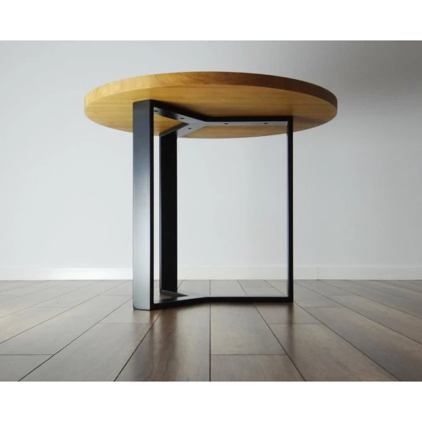 Yuvarlak Masa Ayağı Ahşap Masa Ayağı Metal Mobilya Ayağı - Resim 2