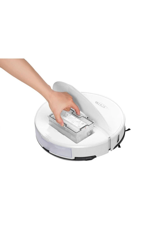 Roborock S8 Sonic Mopping Akıllı Robot Süpürge Beyaz - 1