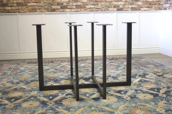 Kütük Masa Ayakları Yemek Masası Ayağı Mutfak Masası Ayağı - Resim 3