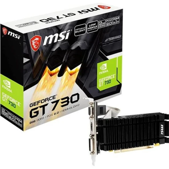 MSI GT730 2GB DDR3 64BIT HDMI/DVI/VGA N730K-2GD3H/