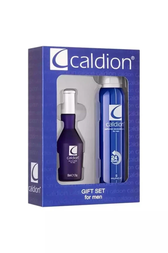 Caldion Classic Erkek Parfüm Seti Kofre  50 Ml Edt + 150 Ml Deodorant 8690973027436