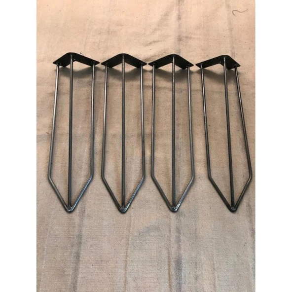 Dresuar Metal Ayak Ahşap Masa Ayağı Firkete Ayak ürün görseli 1