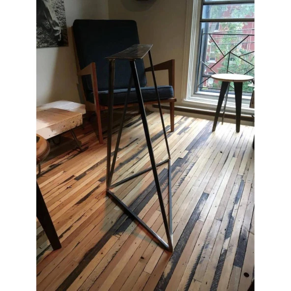 Üçgen Masa Ayağı Metal Ayak Çalışma Masası Ayağı - Resim 3