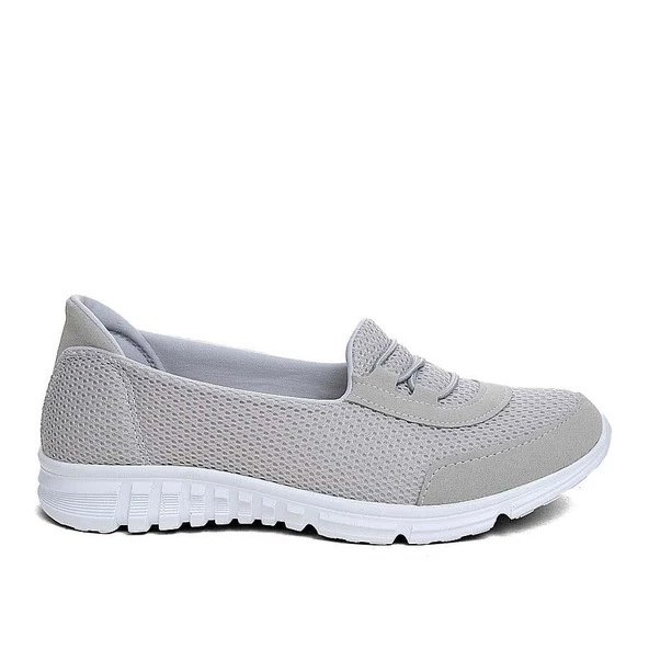 Albishoes Kadın Spor Babet Yürüyüş Ayakkabısı Yazlık Anatomik Lastik Bağcıklı Babet Spor Ayakkabı