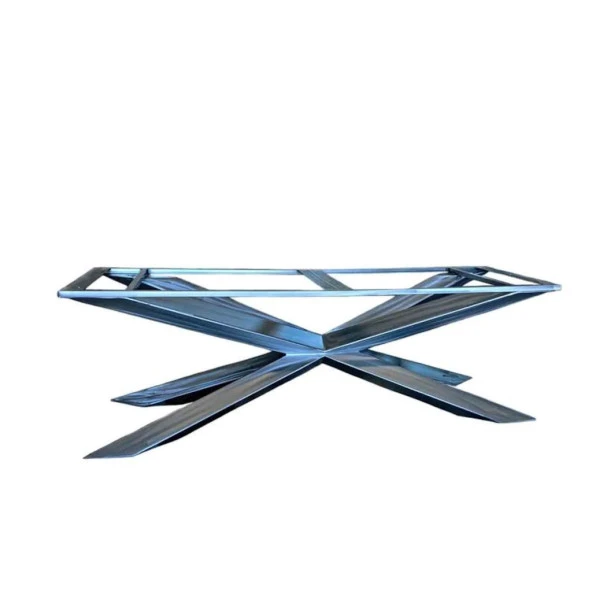 Demir Ayaklı Masa Beyaz Masa Ayağı Yemek Masası Ayağı - 5