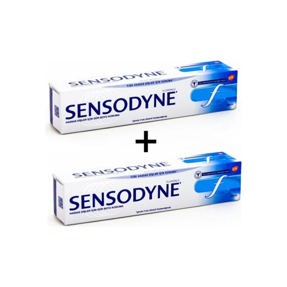 Sensodyne Florürlü Diş Macunu 100ML x 2 Adet