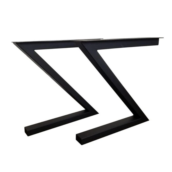 Yemek Masası Metal Ayak Profil Masa Ayağı Z Tasarım Masa Ayağı