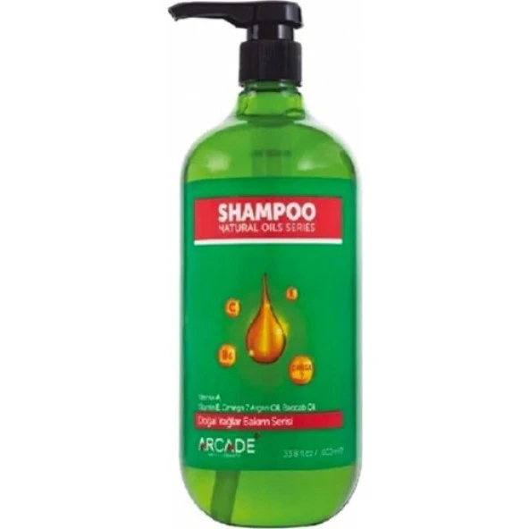 Arcade Kuru Saçlar İçin Saç Bakım Şampuanı 1000 ML ürün görseli