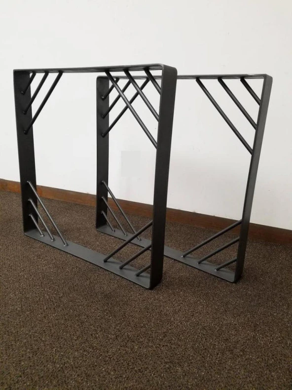 Ofis Masa Ayakları Çalışma Masası Ayağı Kare Tasarım - 2