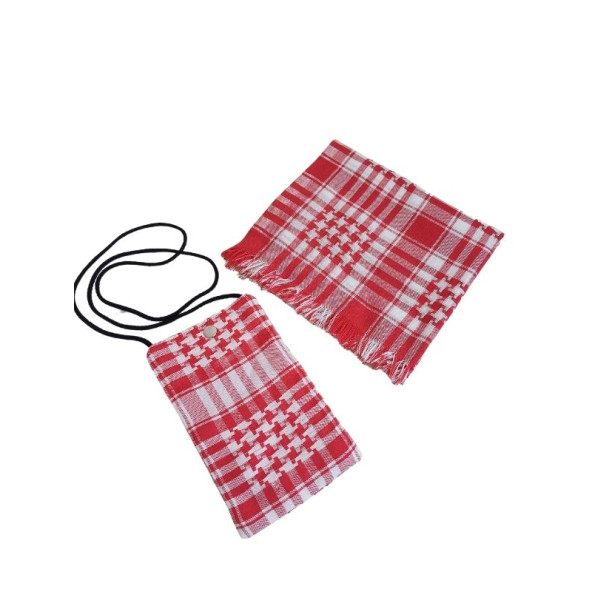 Puşi ve Yöresel Çanta Kombini 2 li Set (Unisex)