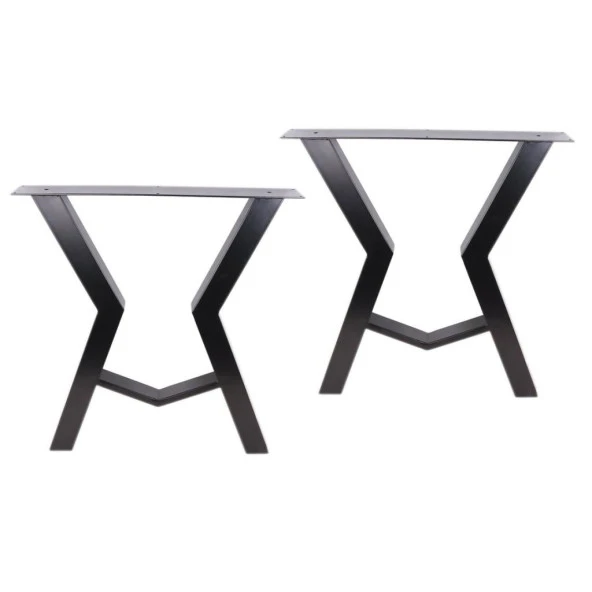 Büyük Toplantı Masası Metal Yemek Masası Ayağı Profil Ayak - 8