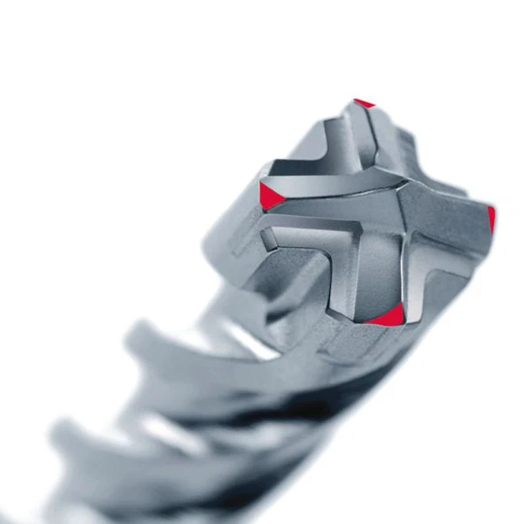 Milwaukee 5 Parça Sds-Plus MX4 Seri 4 Elmaslı Matkap Uç Seti 4932352835 - 5