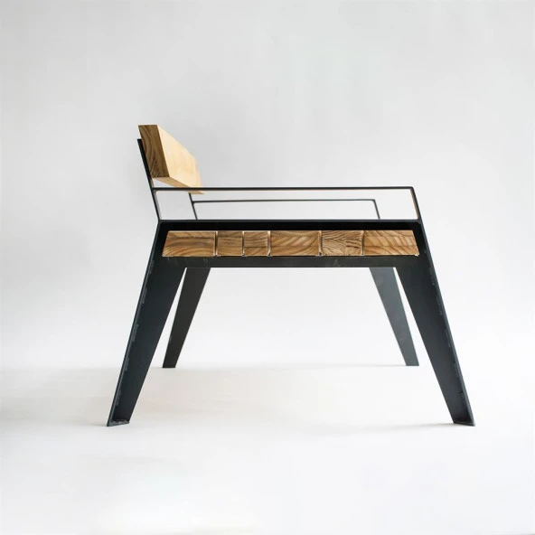 Bahçe Bank Ayağı Ahşap Oturma Bankı Bahçe Bankı - 2