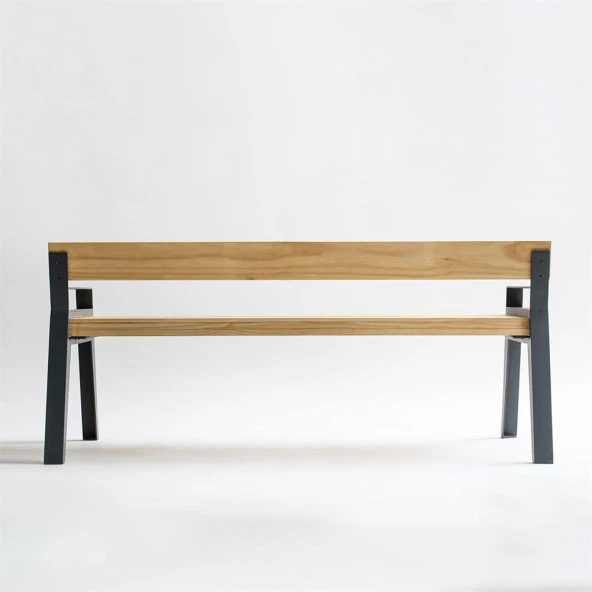 Bahçe Bank Ayağı Ahşap Oturma Bankı Bahçe Bankı - 4