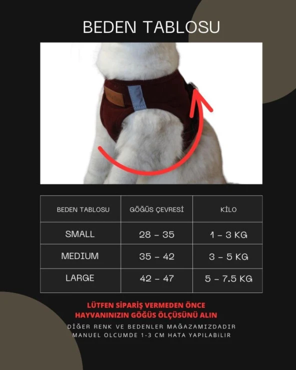 Kedi Göğüs Tasması Kedi Gezdirme Tasması Kediler İçin Özel Üretim Yeni Nesil - 10