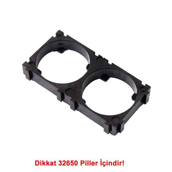 32650 2li Pil Tutucu Birleştirici - Resim 4