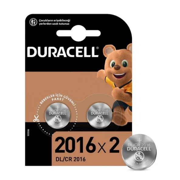 Duracell Düğme 2016 2'li (4'lü)