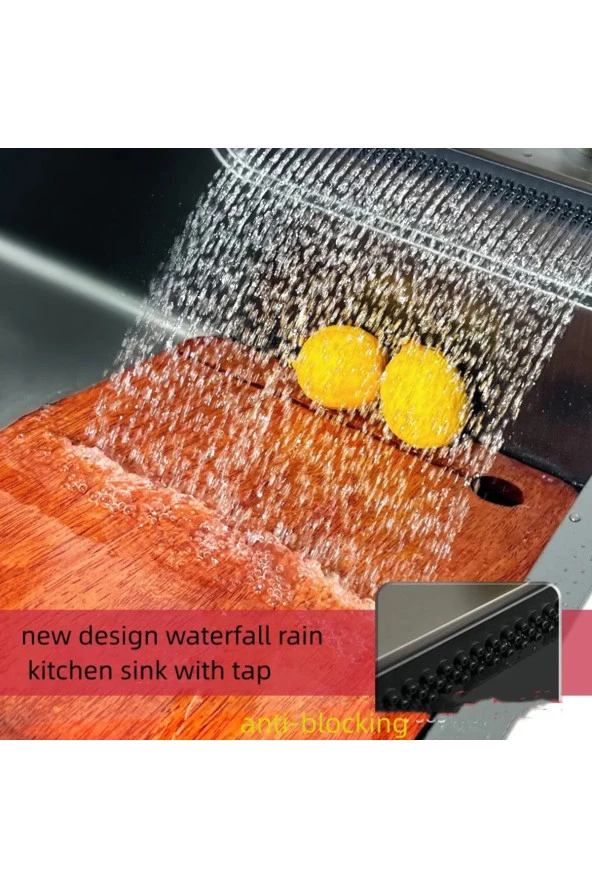 Bataryalı Akıllı Teknolojik Pratik Paslanmaz Füme Eviye Seti - 2