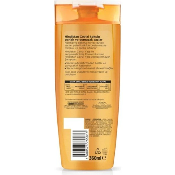 Elseve 360 Ml 1/1 Mucizevi Yağ - Resim 2