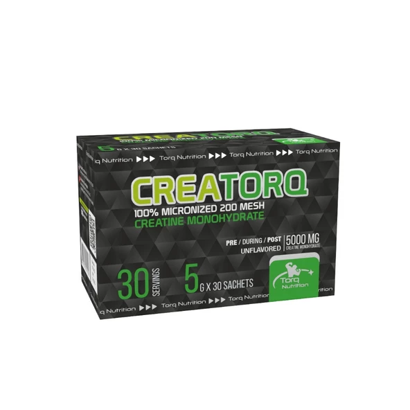 Torq Nutrition Creatorq %100 Micronized Creatine Monohydrate 30 Saşe (5 GR)